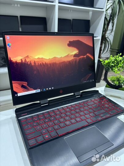 Игровой ноутбук hp i5/rtx 2060/ 16gb