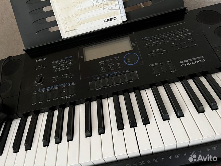 Синтезатор casio ctk 6200