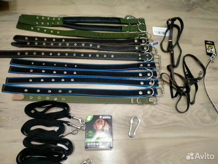 Ошейники и поводки