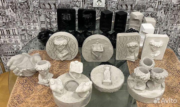 Фигурки из гипса