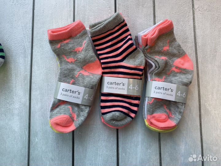 Комплекты носков Carter's 4-6 лет