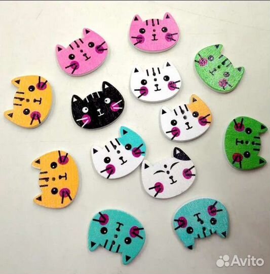 Новые пуговицы для скрапбукинга