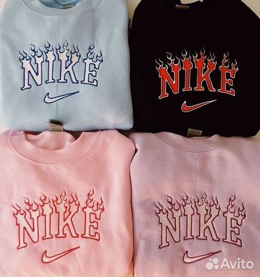 Худи nike c вышивкой