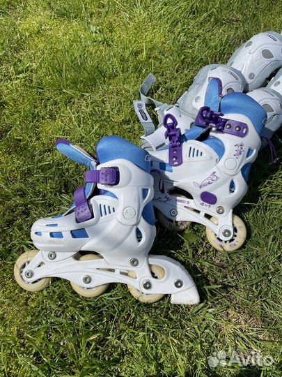 Роликовые коньки детские раздвижные Reaction