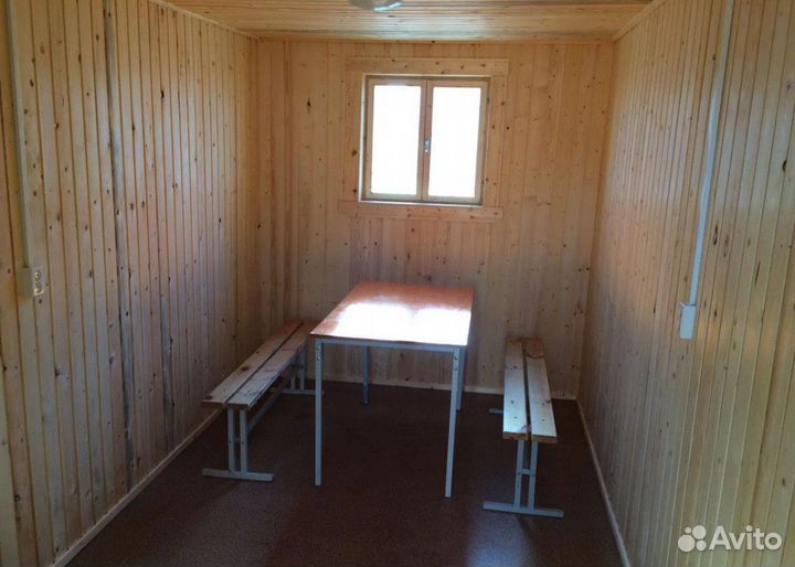 Хозблок (сарай) для дачи из имитации бруса