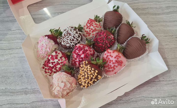 Клубничка в шоколаде