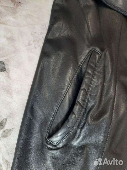 Куртка кожаная женская размер 42-44