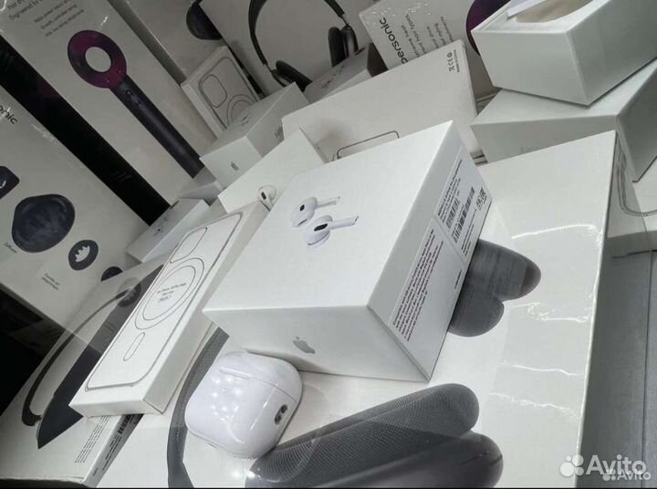 Беспроводные наушники airpods pro + чехол