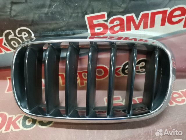 Решетка радиатора передняя левая BMW X5