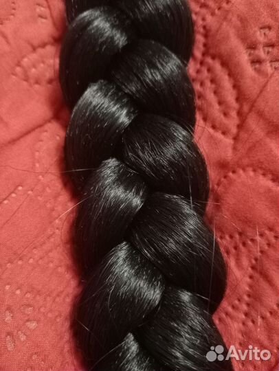 Накладной хвост на резинке черный