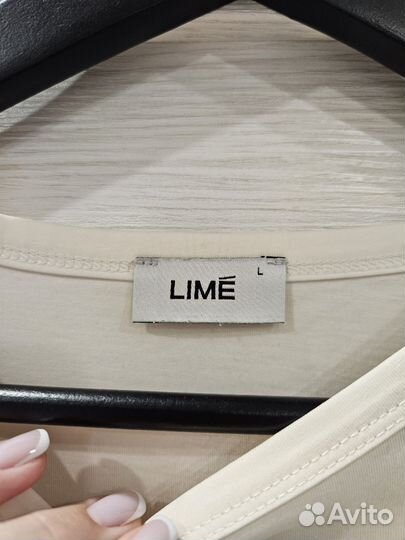 Лонгслив lime l xl оверсайз