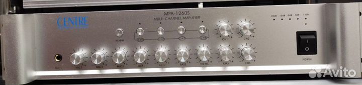 Трансляционный микшер усилитель