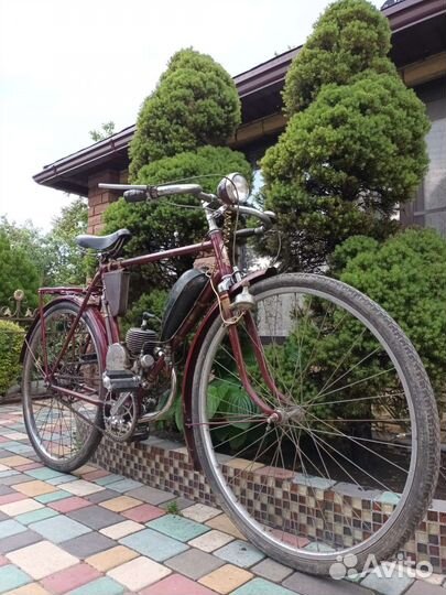 Велосипед зис Прогресс с двигателем Д4