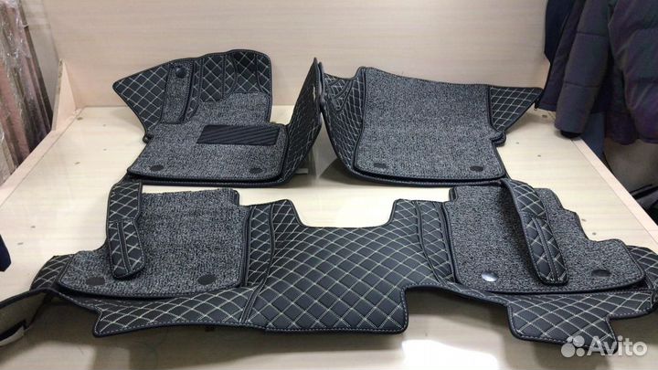 3D Коврики Audi Салон Багажник из Экокожи