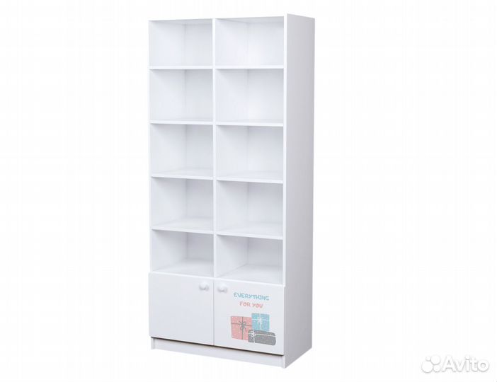 Стеллаж для детской комнаты коллекции Хэппи