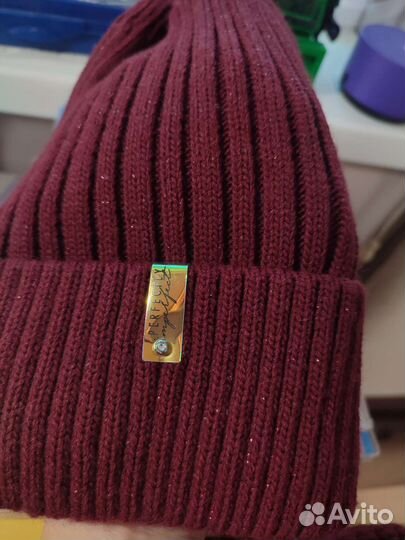 Комплект шапка и снуд для девочки