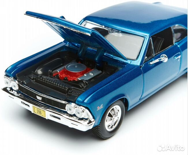 Chevrolet Corvette 1970, Chevelle 1966 Maisto 1:24