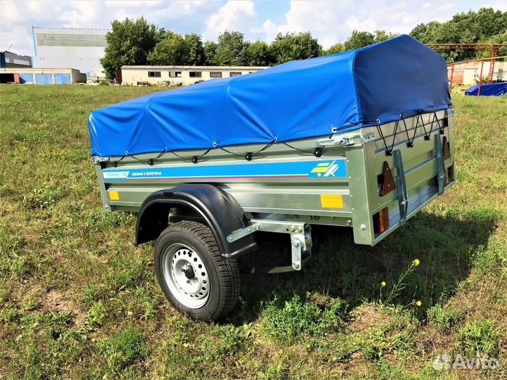 Прицеп 2,0х1,3х0,3 Кремень тент300