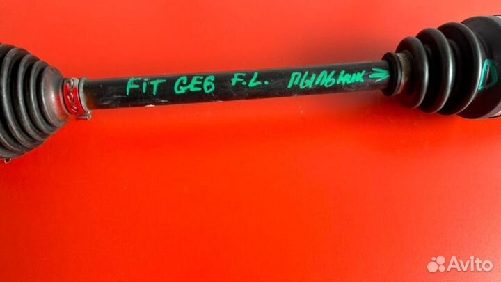 Привод передний левый Honda Fit GE6 L13A 2010