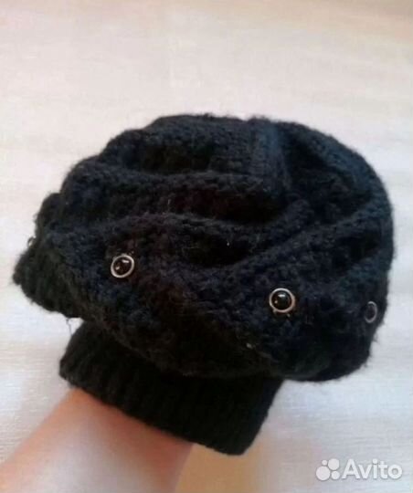 Шапка Женская Полушерсть Двойная