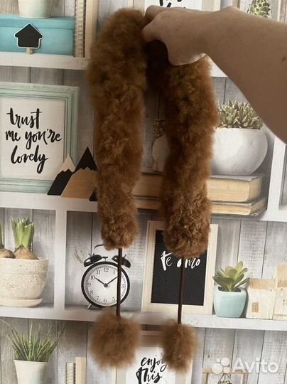 Меховой шарф