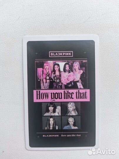 Карточка blackpink