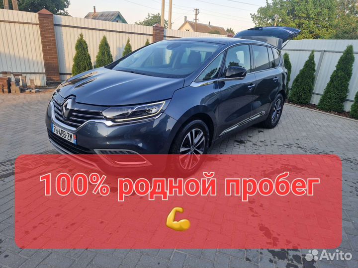 Renault Espace 2.0 AMT, 2019, 69 500 км