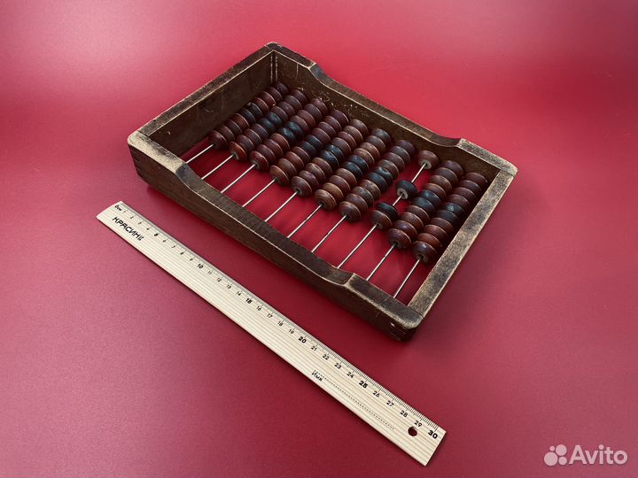 Довоенные школьные счеты нкп доц Кушто Киров