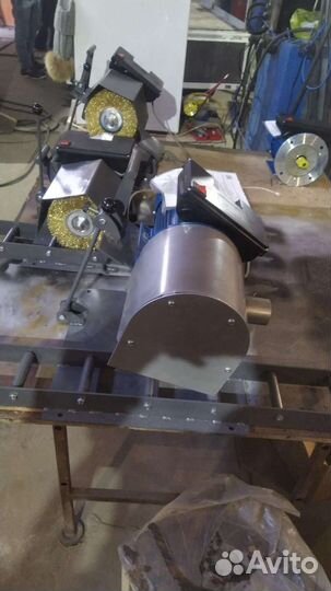 Зачистной станок для снятия ржавчины