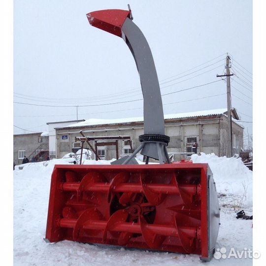 Снегоочиститель двухшнековый сшр-2,0пм