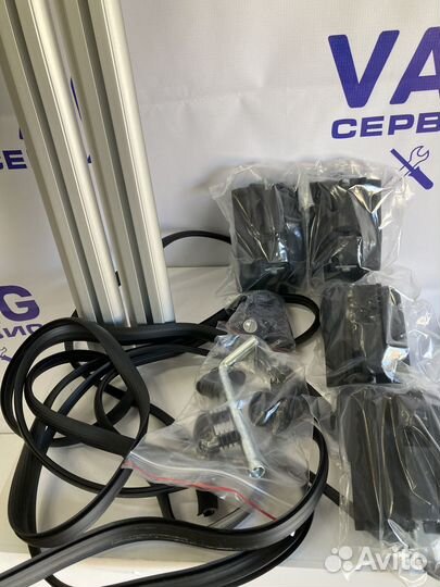 Поперечины багажника на рейлинги Lux (к-т)