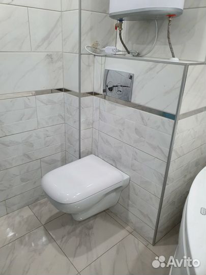 Укладка кафеля / плитки Ремонт санузла в квартире