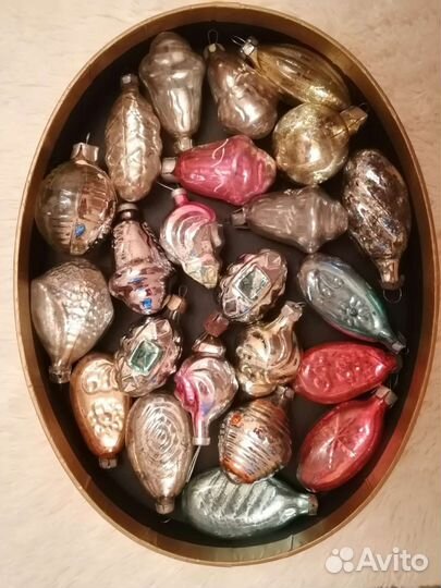 Ёлочные игрушки СССР