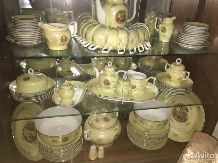 Чайно-столовый сервиз Мадонна Чехия 12 персон