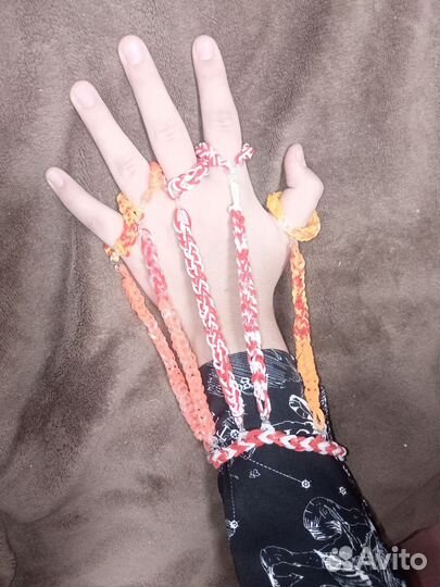 Браслет из резинок ручной работы