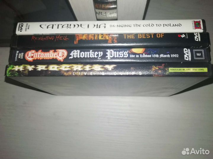 DVD death, trash, black metal