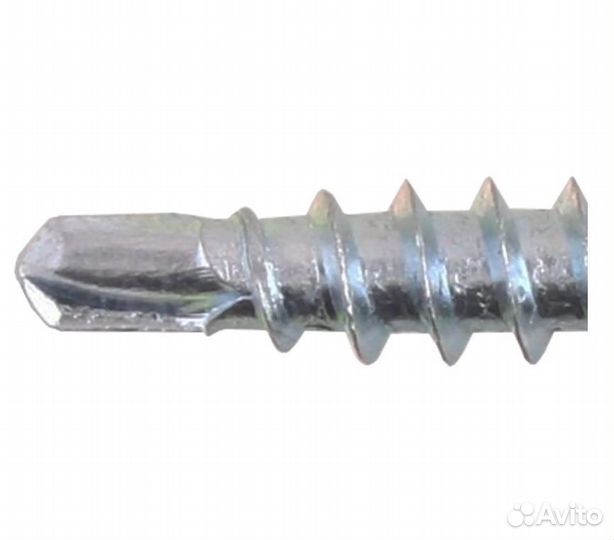 Кровельные саморезы с буром оцинкованные 4.8х28 мм