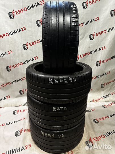 Michelin Pilot Sport 4 S 245/35 R19 и 265/30 R19 93Y
