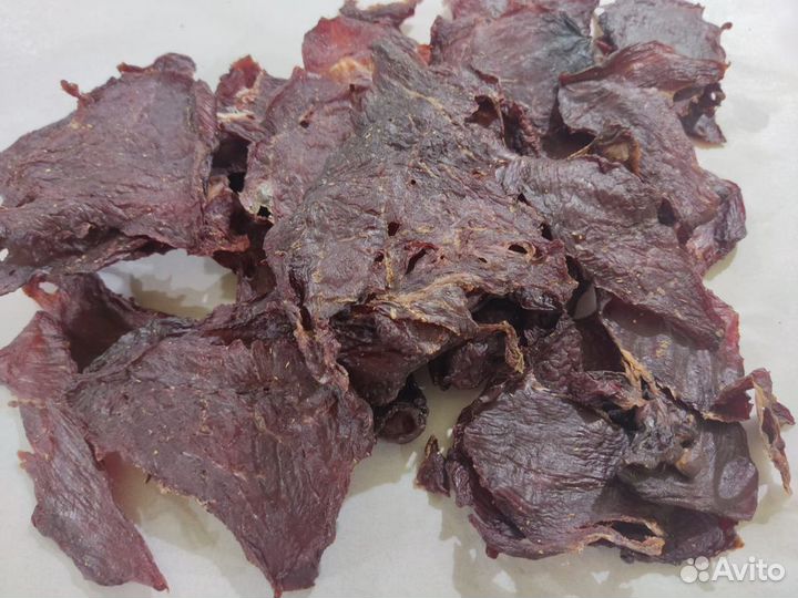 Мясные чипсы из лося