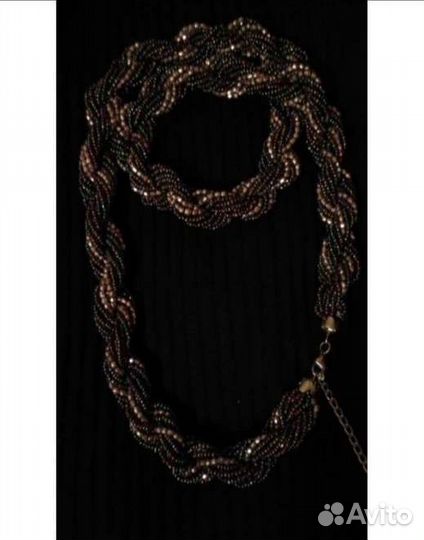 Бусы украшение на шею ожерелье колье