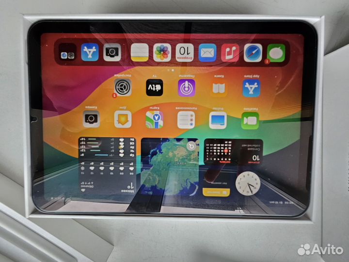 iPad mini 6 64 gb wi-fi, pencil 2, folio