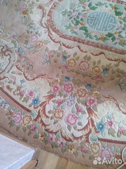 Ковер вьетнамский чистошерстяной 2х3 овал