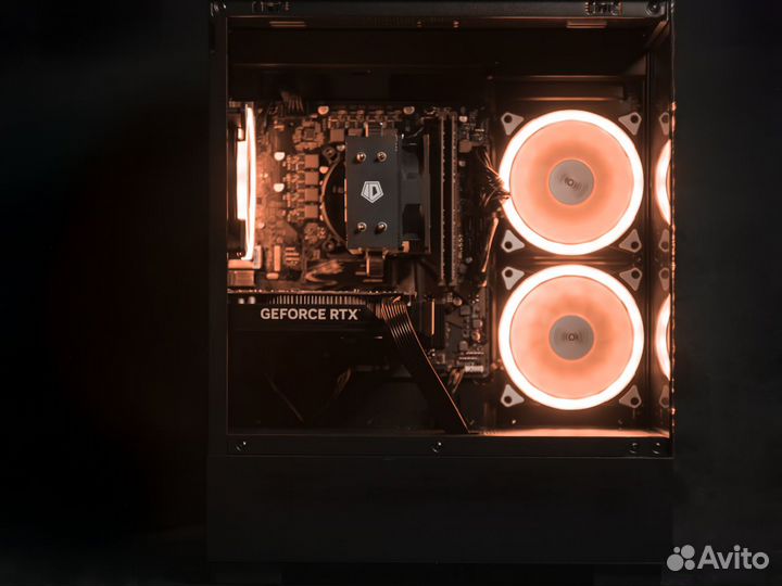 Игровой PC Ryzen 5500 RTX 4060 Ti 2TB+32