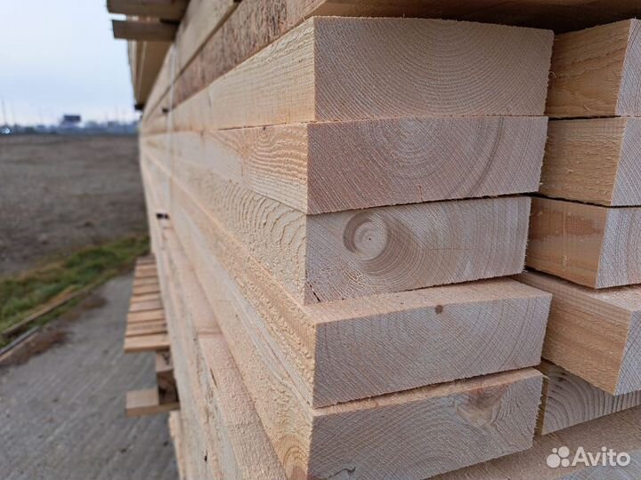 Доска обрезная, камерной сушки 50*200*6000