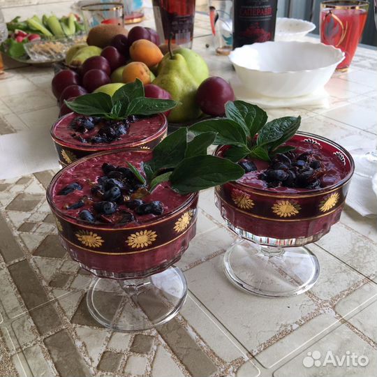 Креманки стекло Чехословакия