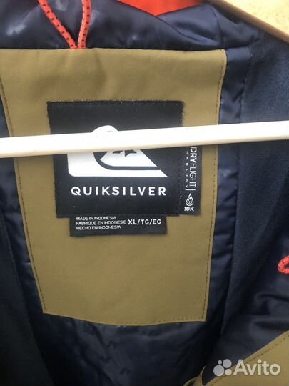 Куртка горнолыжная сноубордическая Quicksilver xl