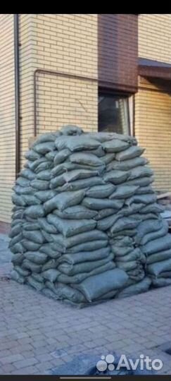 Перегной в мешках