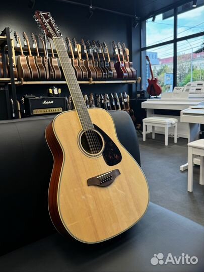 Yamaha FG820 12-струнная гитара (Новая)