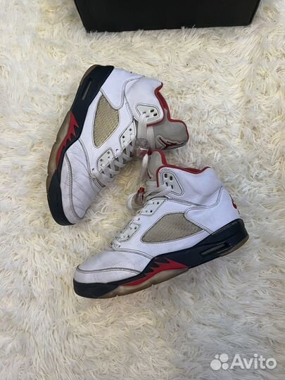 Air jordan 5 fire red