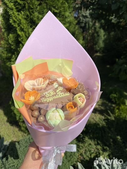 Шоколадный букет. Зефирный букет